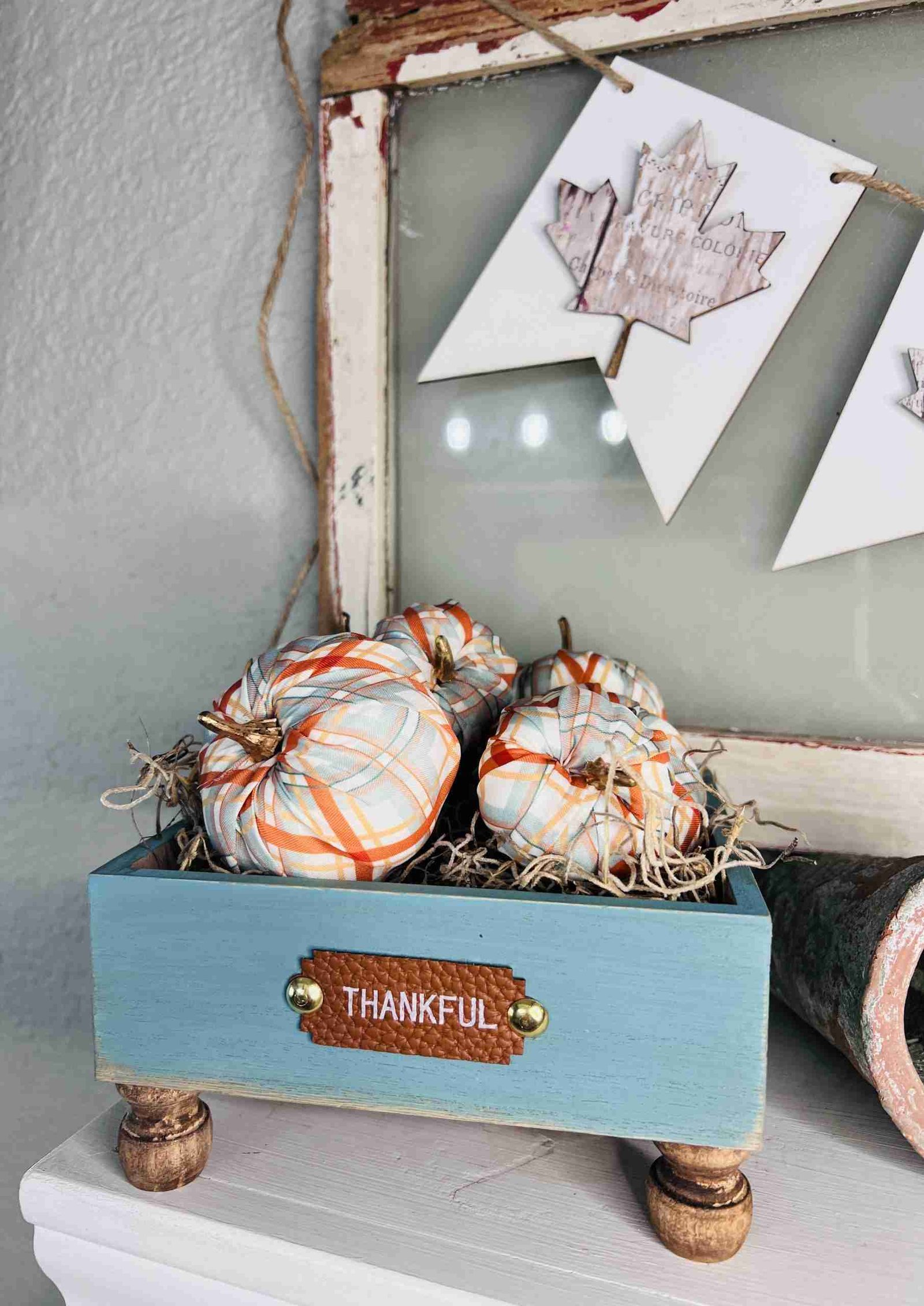 dollar-general-pumpkin-pedestal-tray-word-home