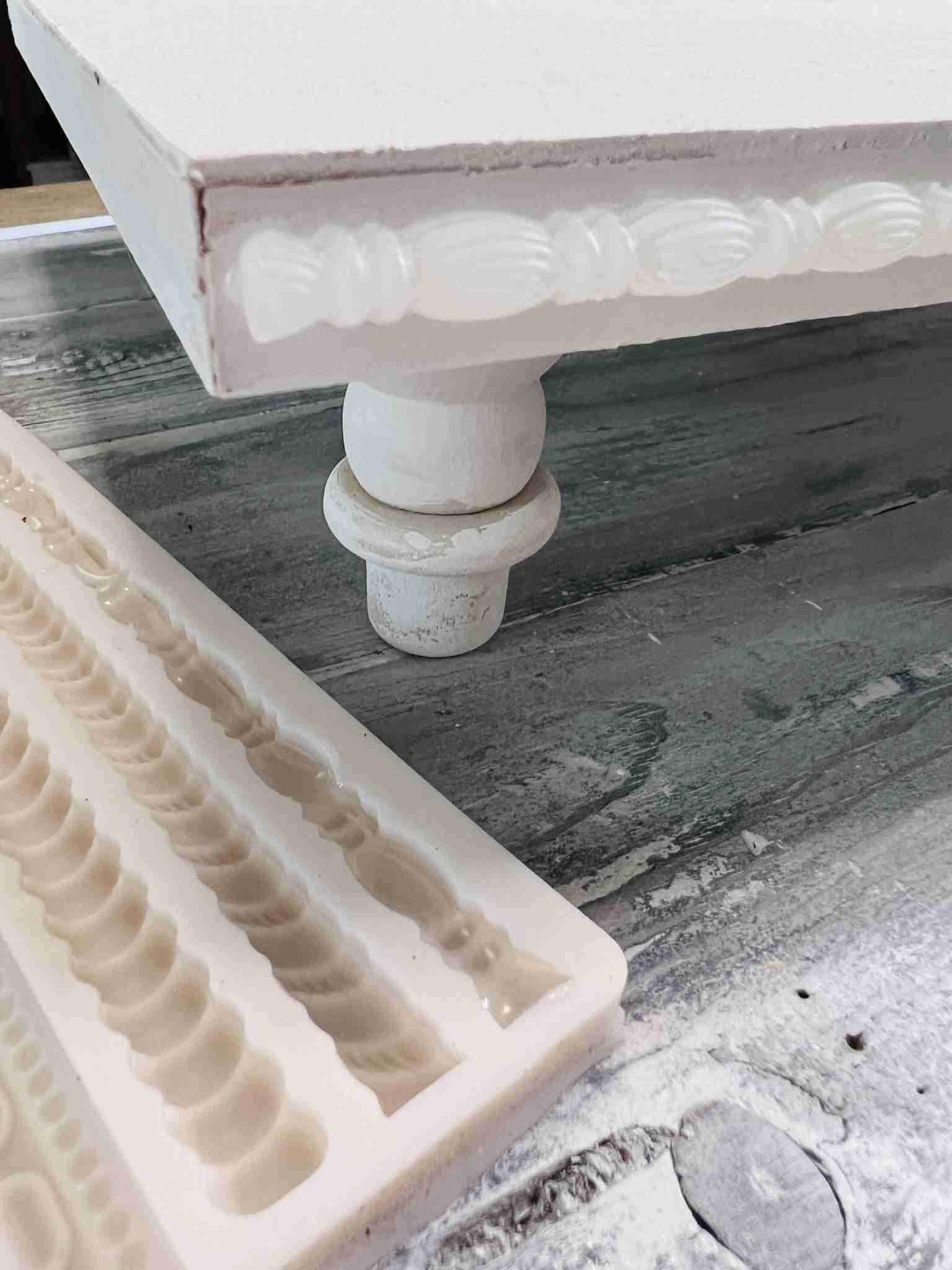 DIY Dollar Tree Wood Riser with Leopard Print - Word & Home