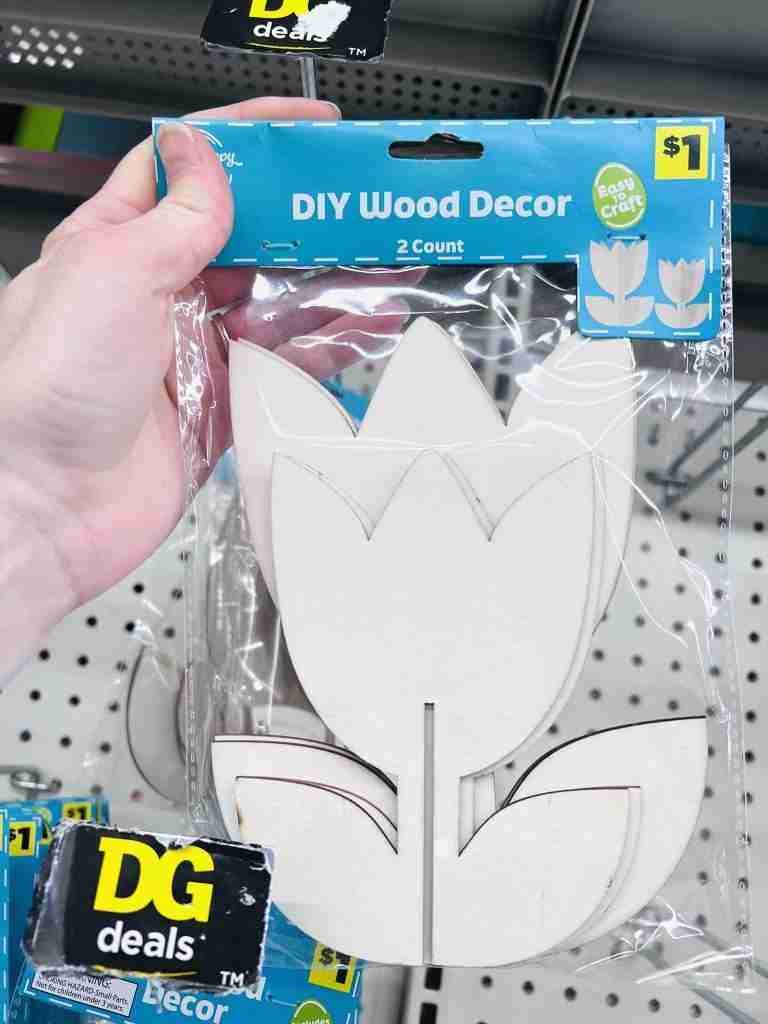 Dollar General DIY wood decor