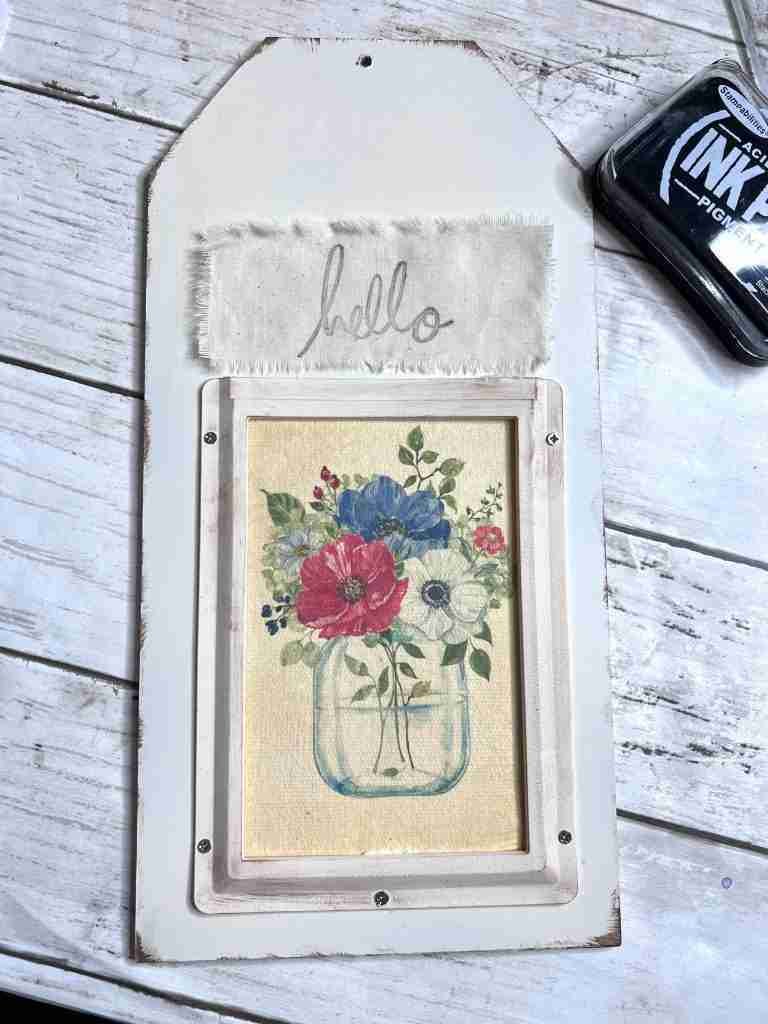 Dollar Tree Transitional Sign Make-Over