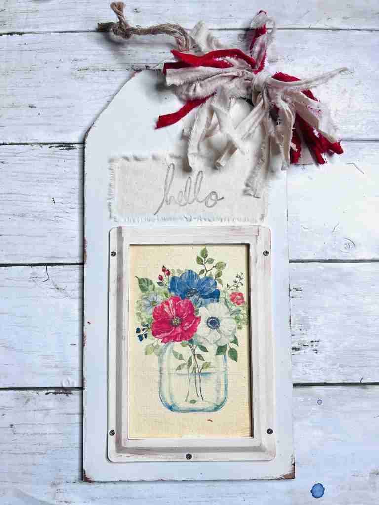 Dollar Tree Transitional Sign Make-Over