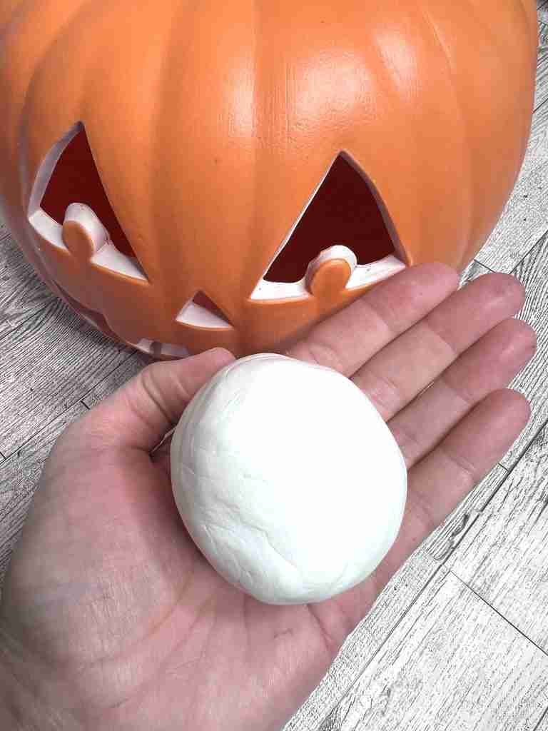 Modelite air dry clay rolled into ball