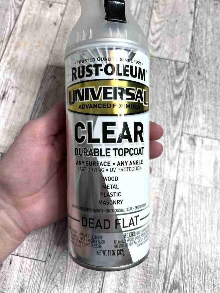 spray top coat