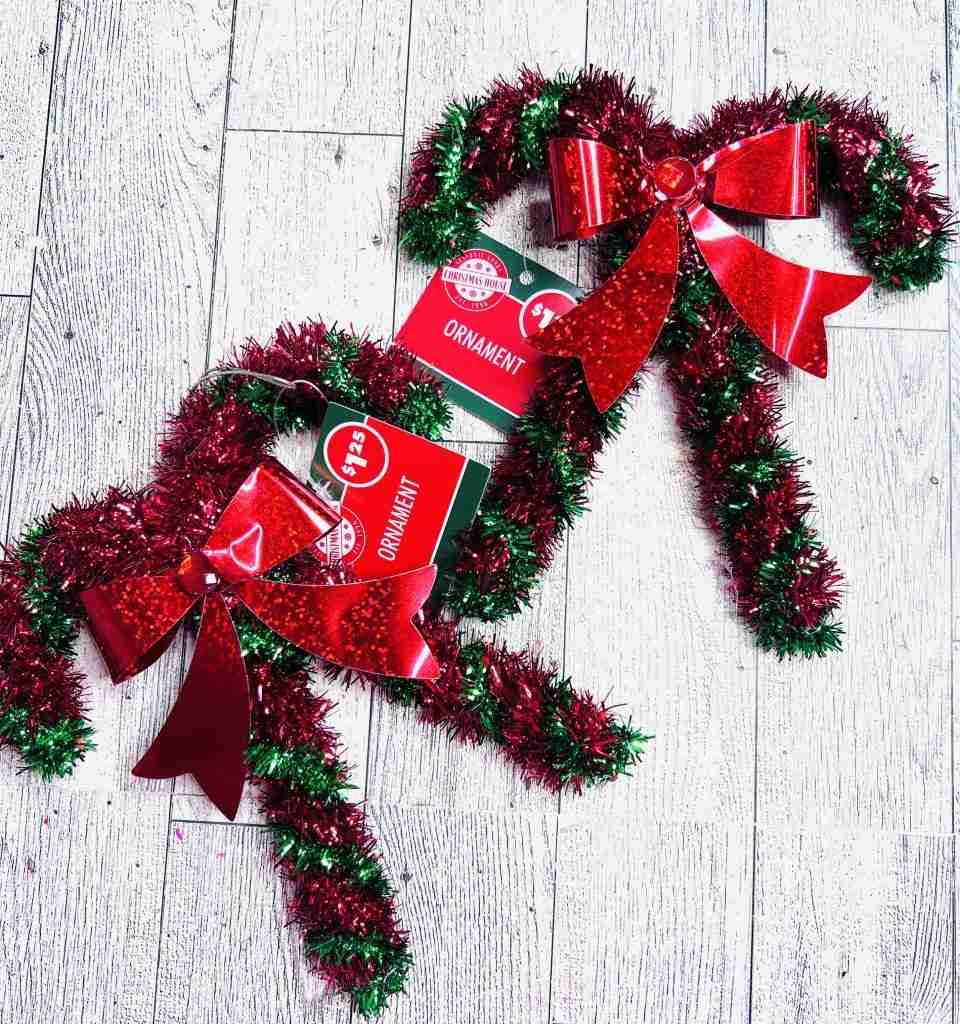 Dollar Tree candy canes