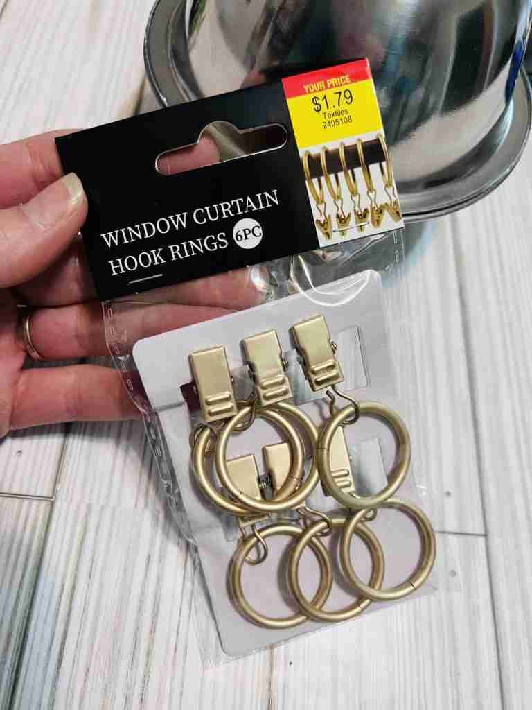 Hobby Lobby window curtain rings