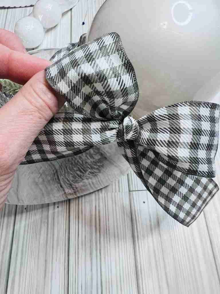 bow added around neck