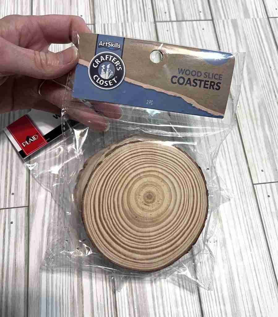 Dollar General wood slice