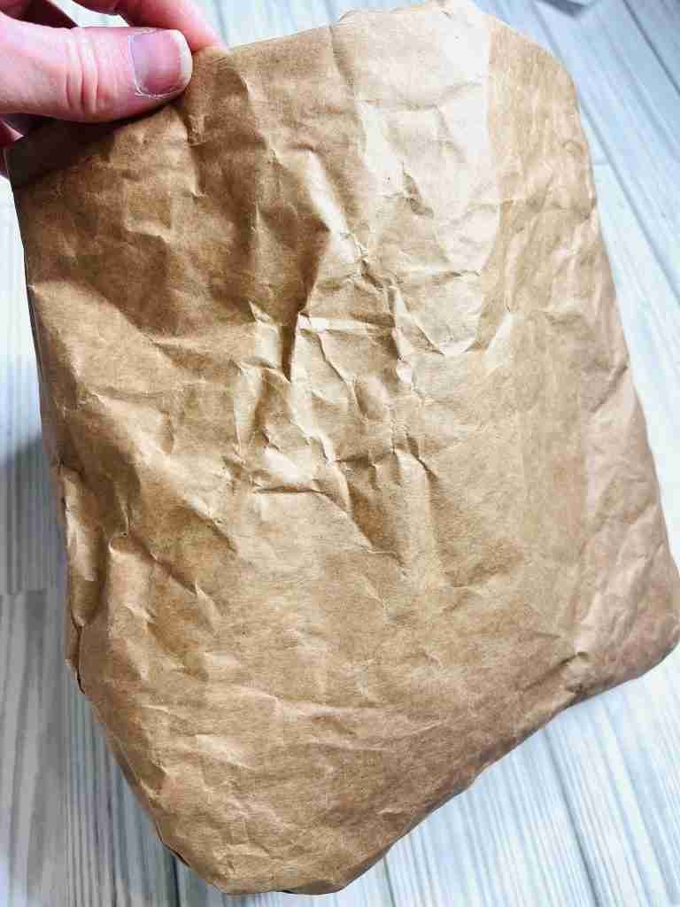 Amazon mailer turned inside out