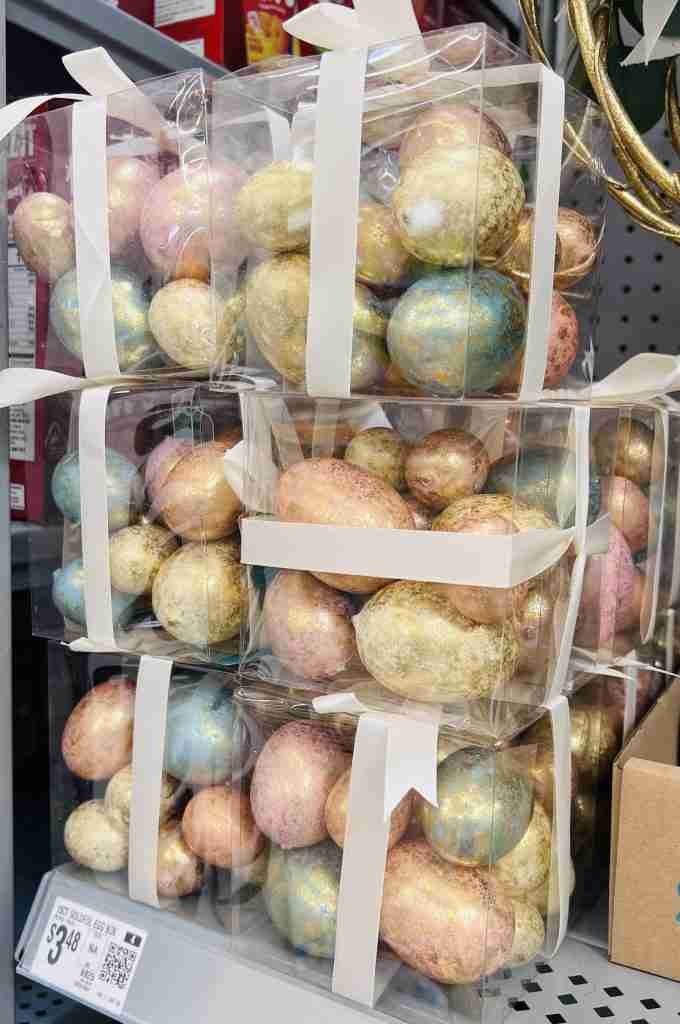Walmart gold eggs