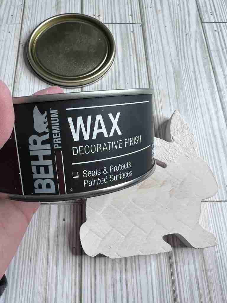 Behr dark wax