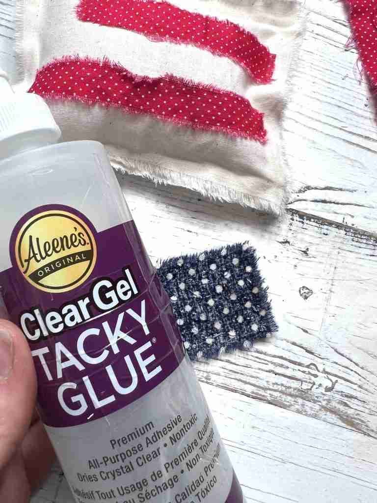 Material Scrap Flag Dough Bowl Fillers