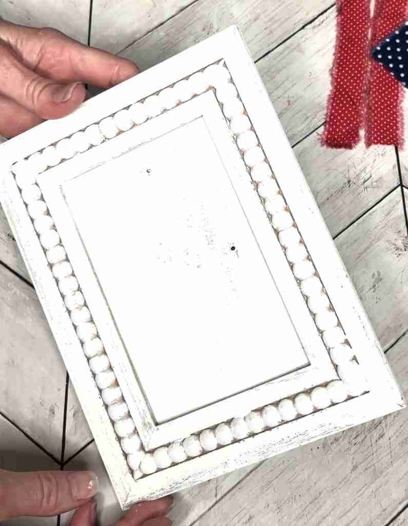 Painted Dollar Tree frame