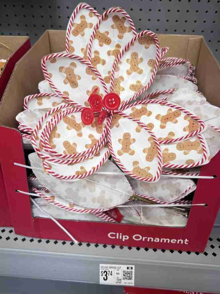 gingerbread Christmas pick