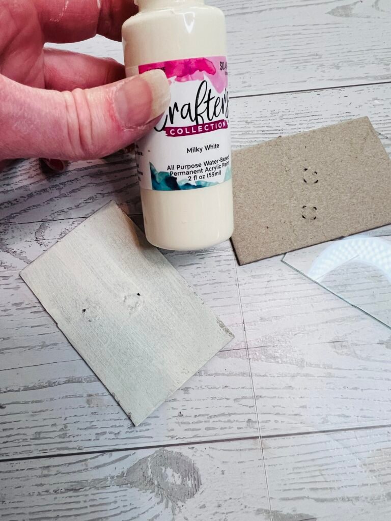 Painted frame insert