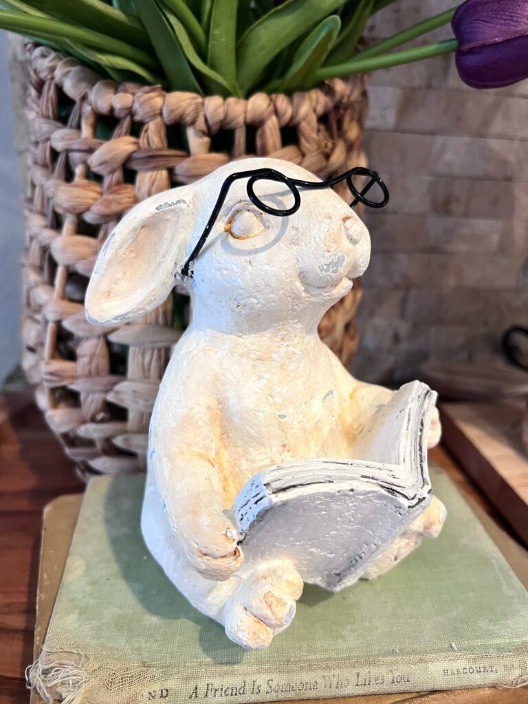 DIY Dupe Spring Bunny completed