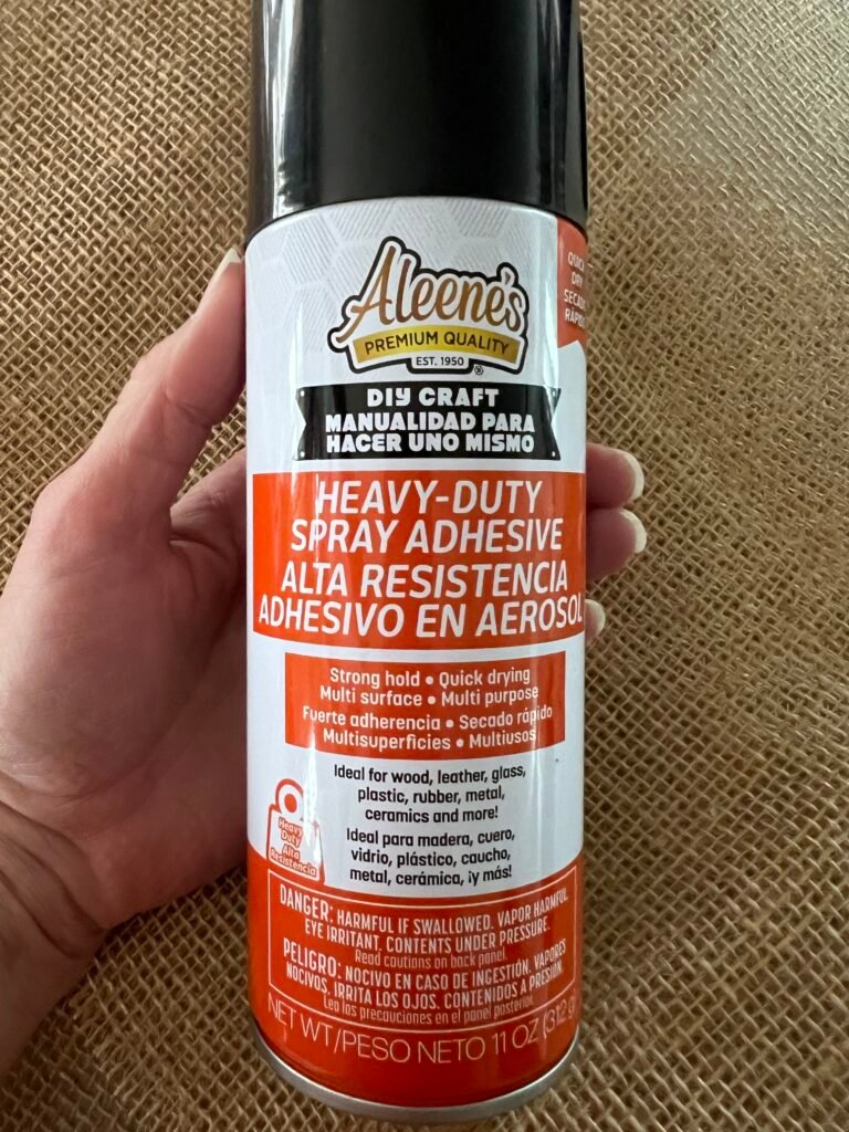 spray adhesive