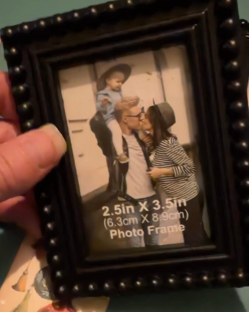 Dollar General 2.5 inch by 3.5 inch black frame